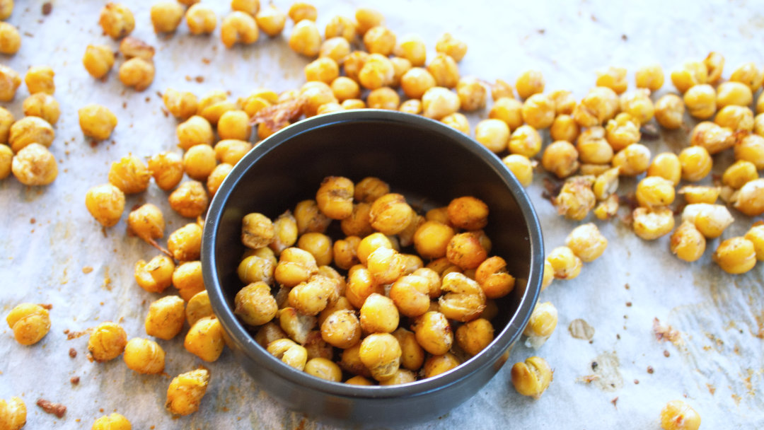 Knusprige Kichererbsen Snack - lauchundliebe.de